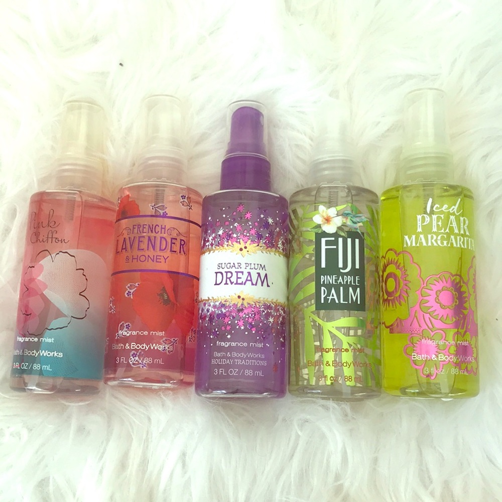 Bath and body works mini perfumes